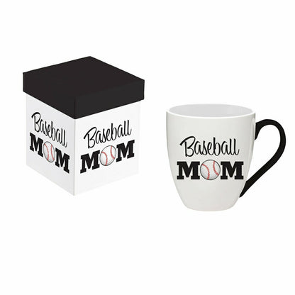 Red, White, & Bloom Sports Coffee Cup Ceramic Cup O' Java, Baseball Mo