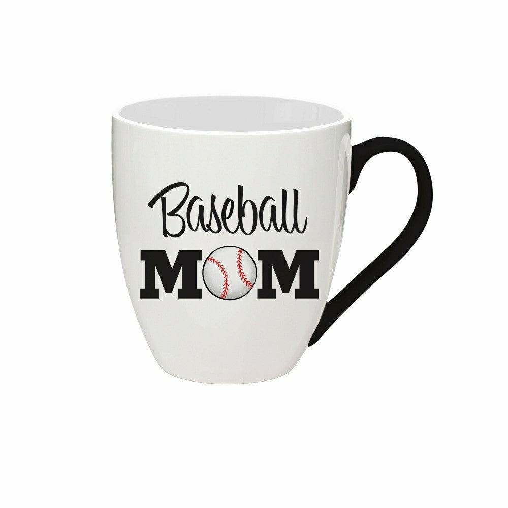 Red, White, & Bloom Sports Coffee Cup Ceramic Cup O' Java, Baseball Mo