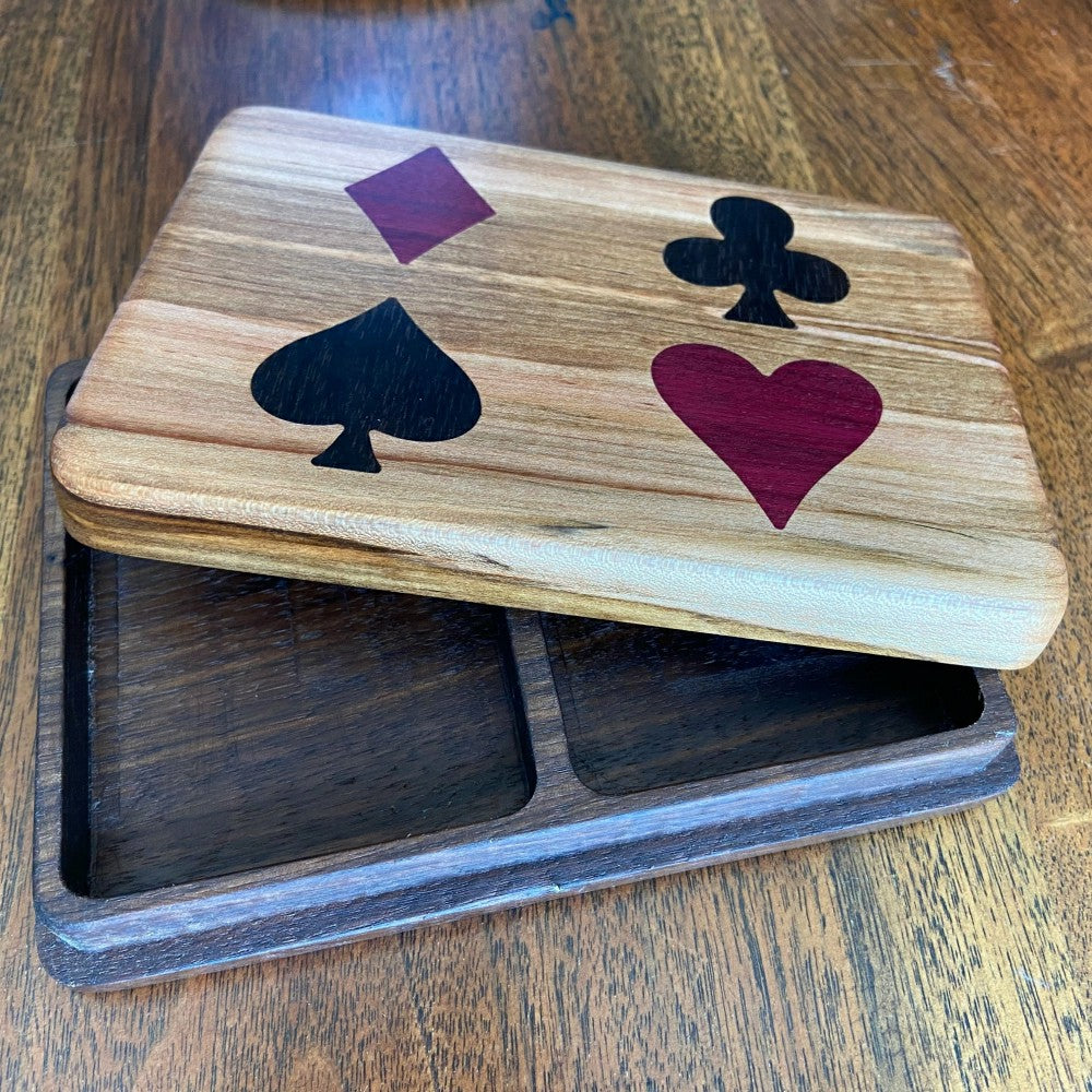 Handmade Bridge Set Box With Inlay