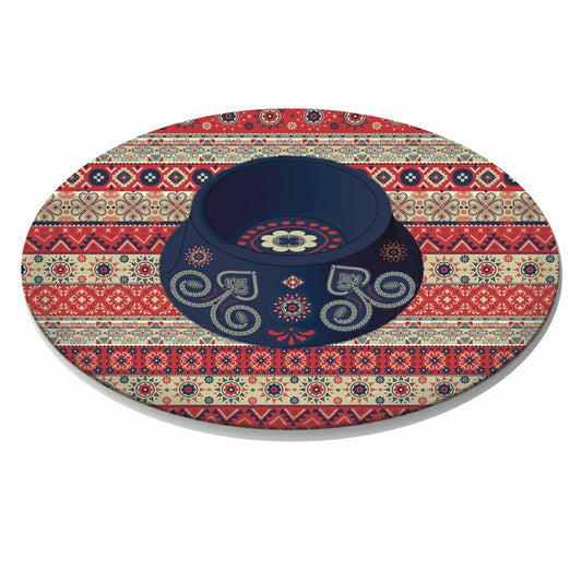 American BOHO By JG, 15" Melamine Chip n Dip