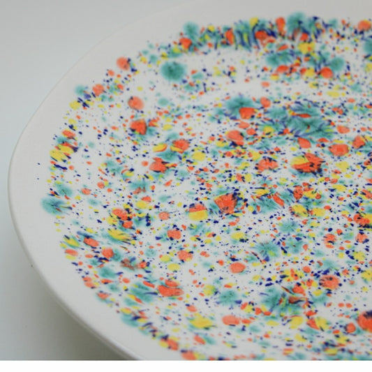 Spring Artisan Dinner Plate