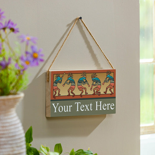 Southwest/Texas Everyday Hanging Signs w/rope Landscape (11“x6”)​