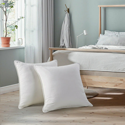 White Euro Sham
