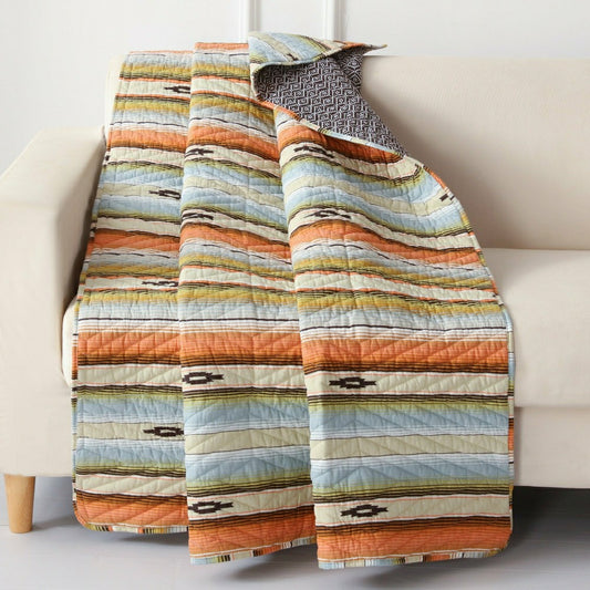 Painted Desert Reversible Bedding, Clay