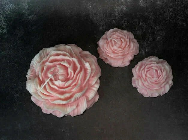 Huge Peony Candle - Premium Soy Wax Scented Candle