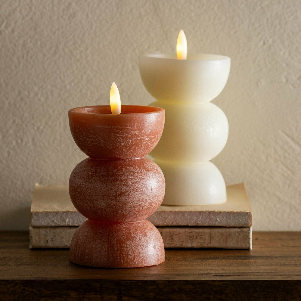 Tall LED Vase Candle