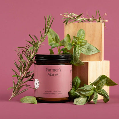 Farmer's Market Jar Candle