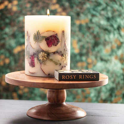 Spicy Apple Small Round Botanical Candle