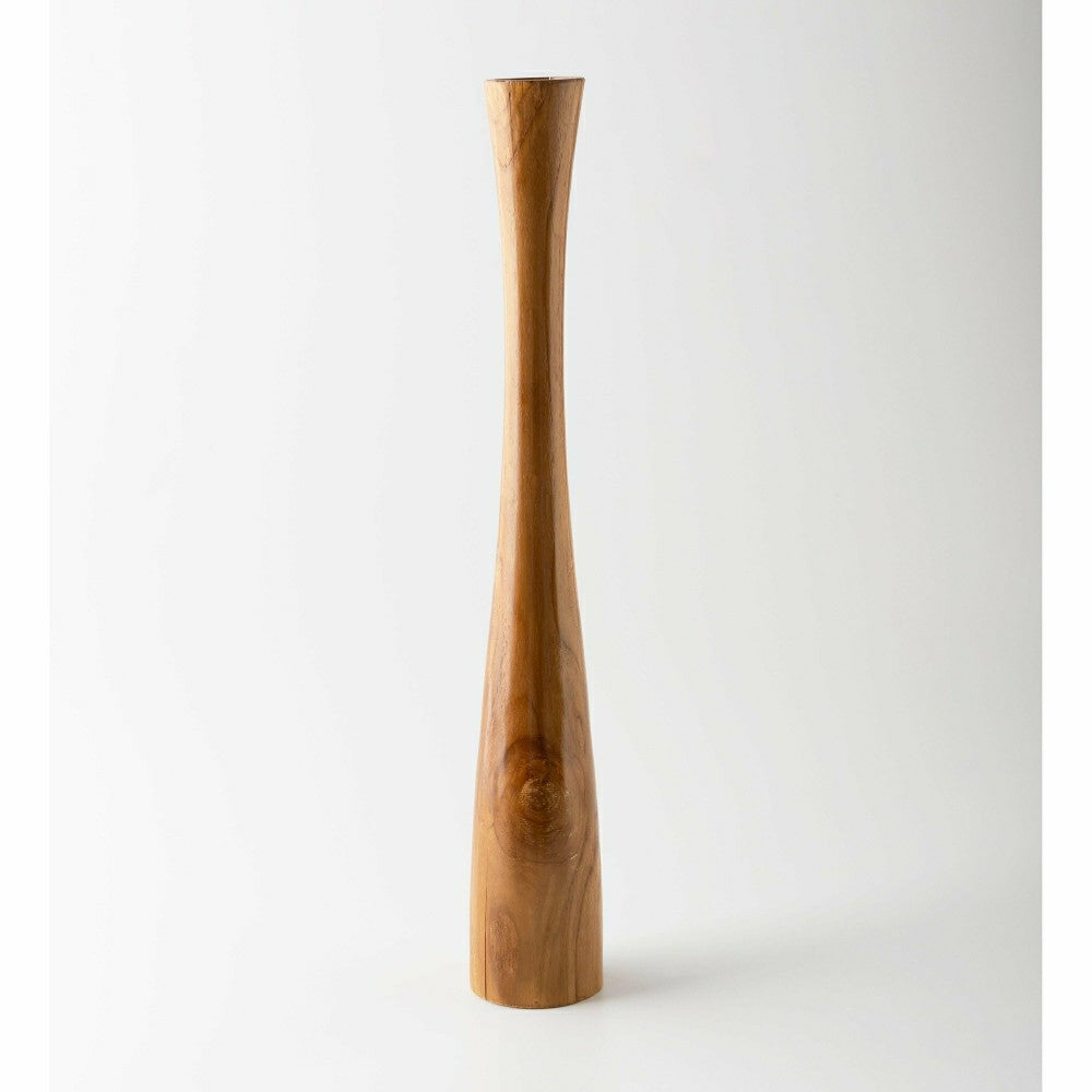 Glass Infused Tall Candleholder