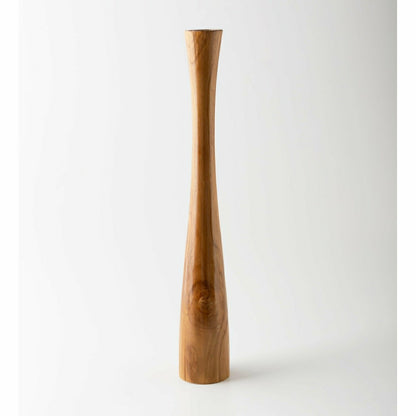 Glass Infused Tall Candleholder