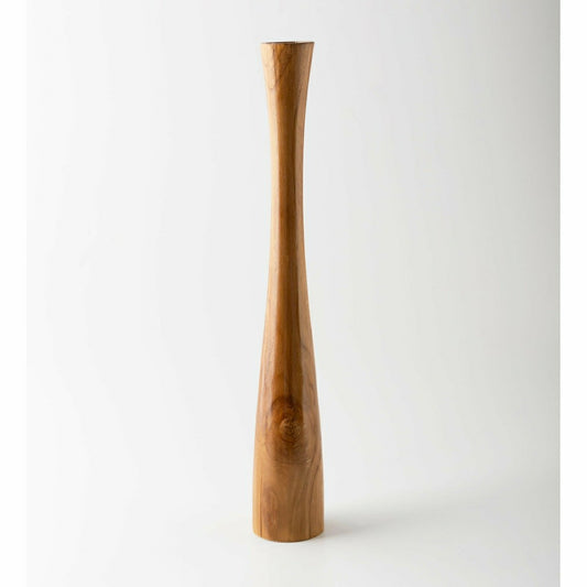 Glass Infused Tall Candleholder