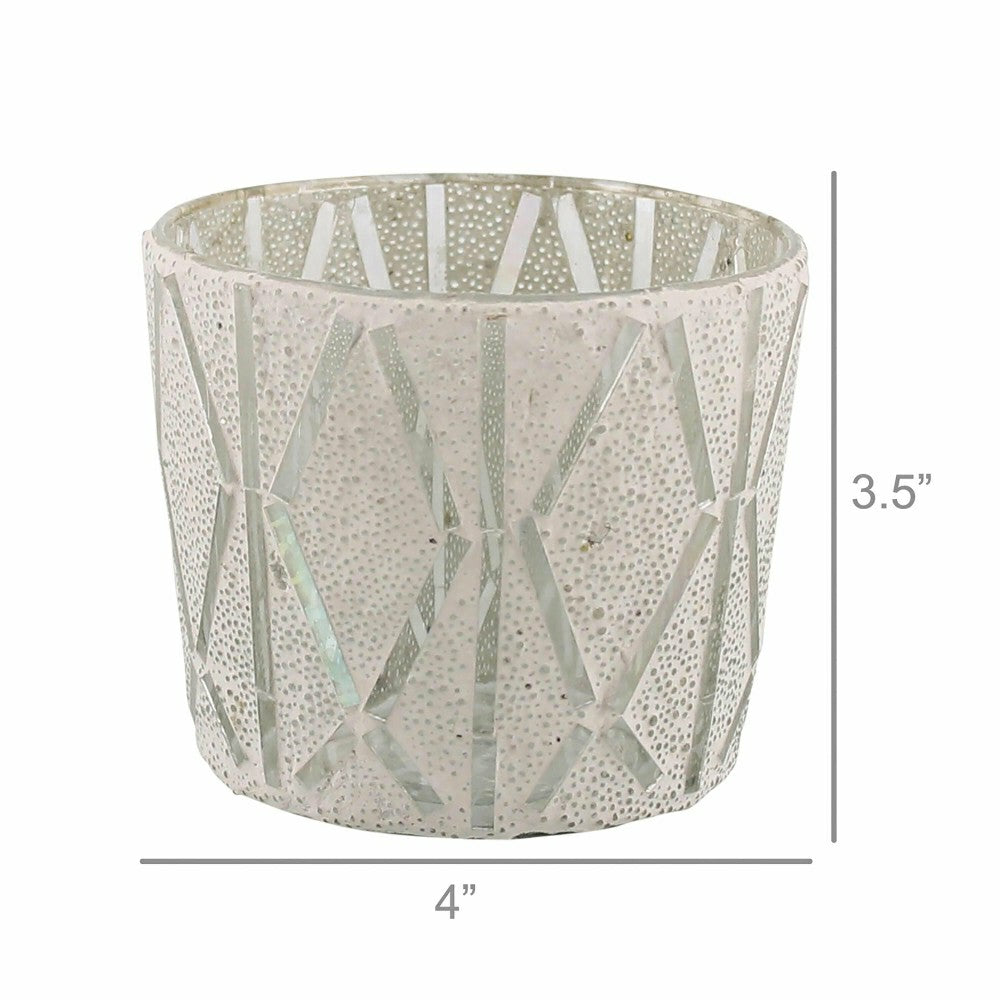 Small Blanco Candleholder