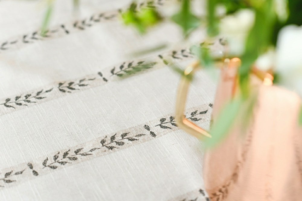 Walnut Leaf Tablecloth