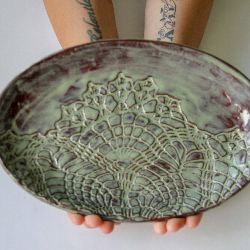 Ceramic Oval Platter