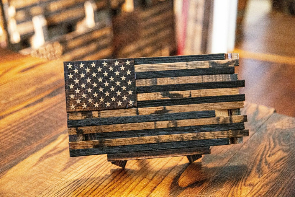 The Classic Cask Heritage Flag and Flag Stand