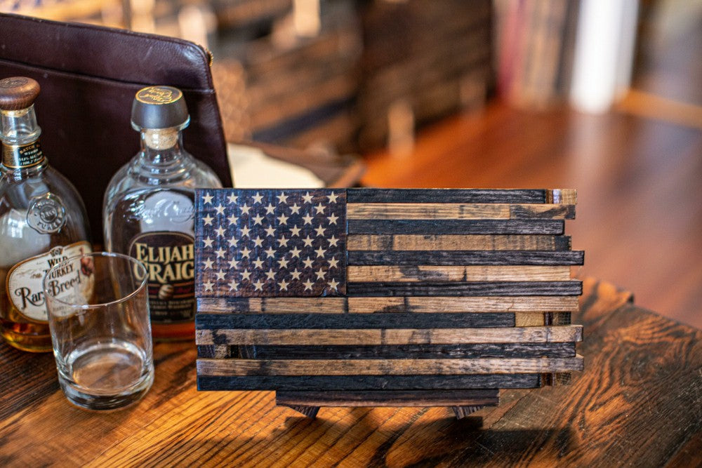 The Classic Cask Heritage Flag and Flag Stand