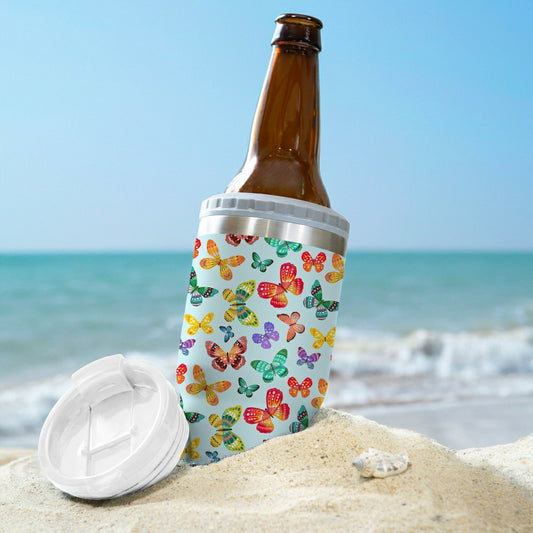 Butterfly Toile Stainless Steel Quatre Chiller Silicone Cap and Tumble