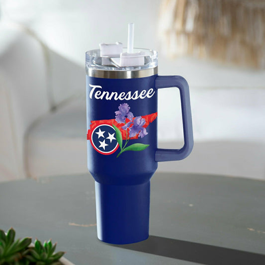 Double Wall Stainless Steel Canyon Cup w/ Straw, 40oz, Gift Box