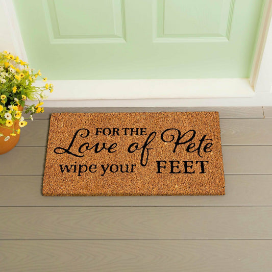 Love of Pete Coir Mat