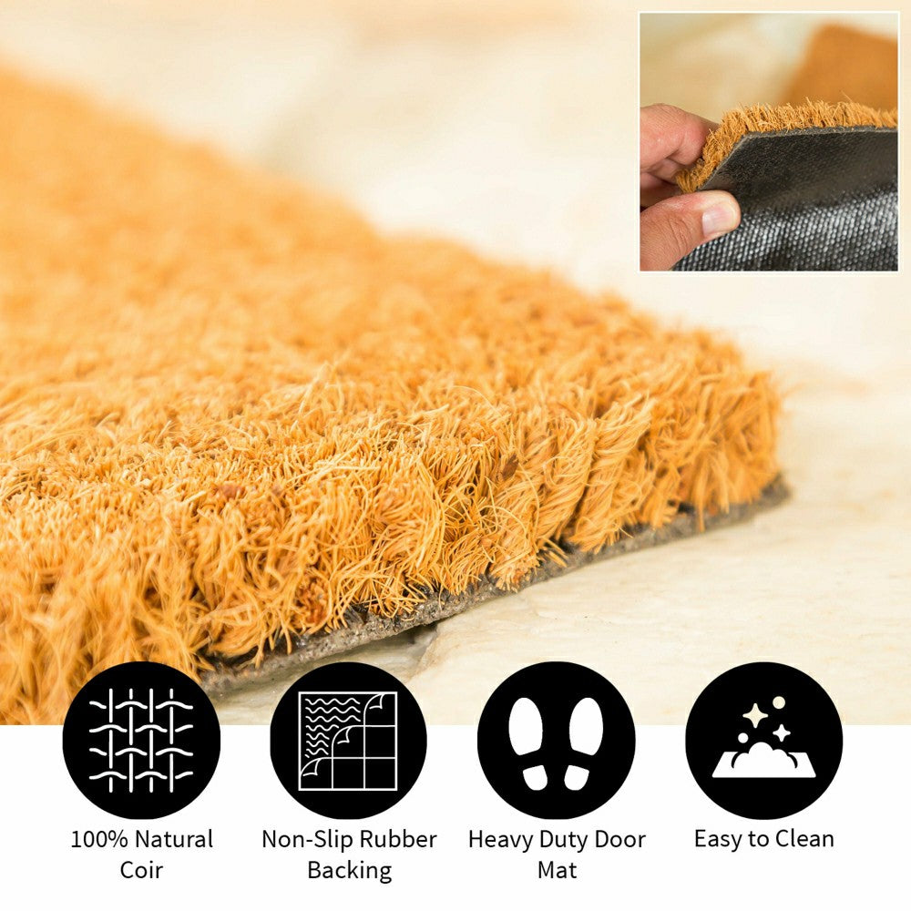Caution Coir Mat