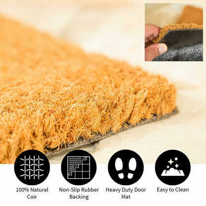Caution Coir Mat