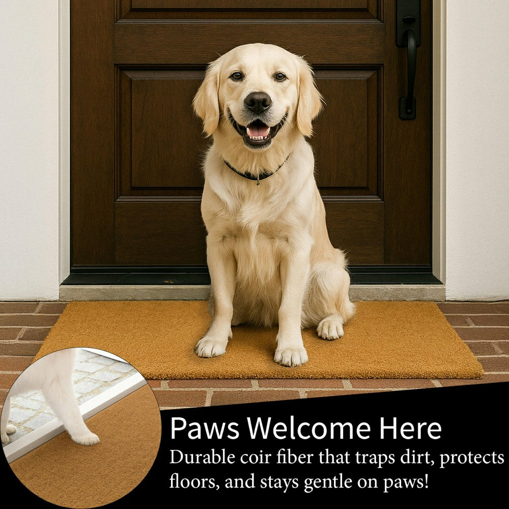 Caution Coir Mat