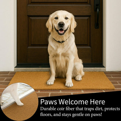 Caution Coir Mat