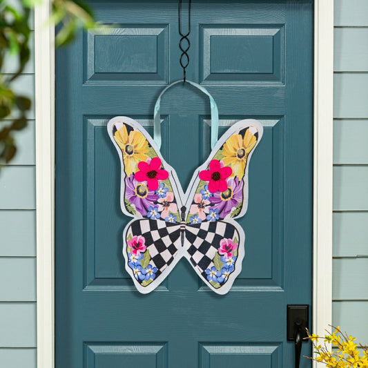 Mack Childs Butterfly Door Decor