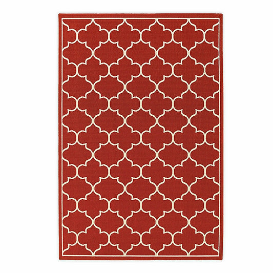 Lexington Quatrefoil Rug, 3'7" x 5'6"