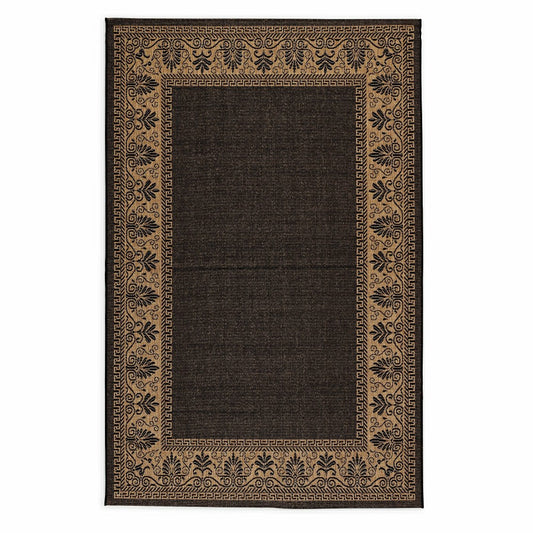 Veranda Border Indoor/Outdoor Rug, 2' x 3'7"