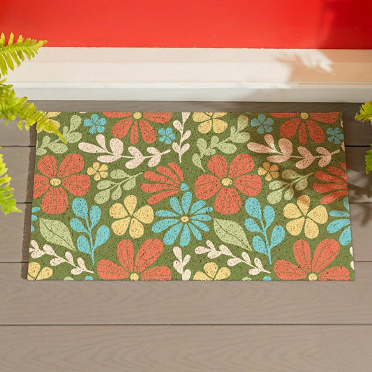 EG Studio Home Coordinates Wildflowers PVC Mat 28x16