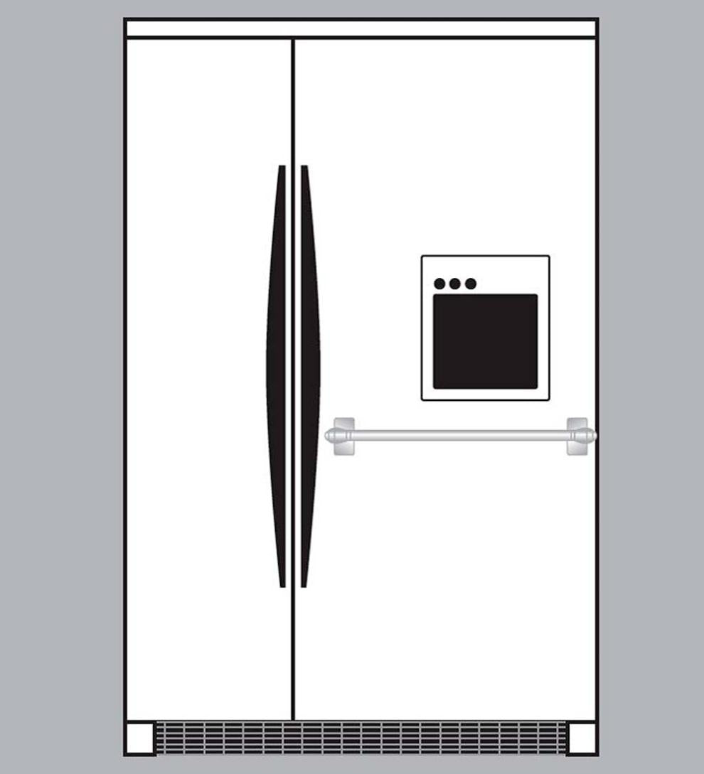 Plow &amp; Hearth Curtain Rods &amp; Hardware | Indoor Living Adjustable Magnetic Curtain Rod, 15-28" - Antique Brass