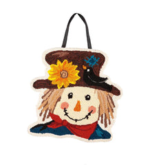Plow &amp; Hearth Home Accents | Indoor Living Scarecrow Hooked Door D&Eacute;Cor