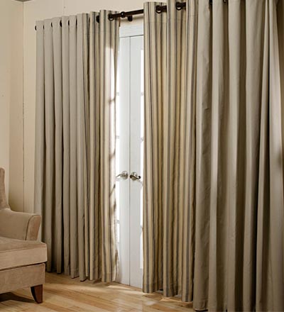 Plow &amp; Hearth Insulated Curtains | Indoor Living Thermalogic Energy Efficient Insulated Solid Tab-Top Curtains