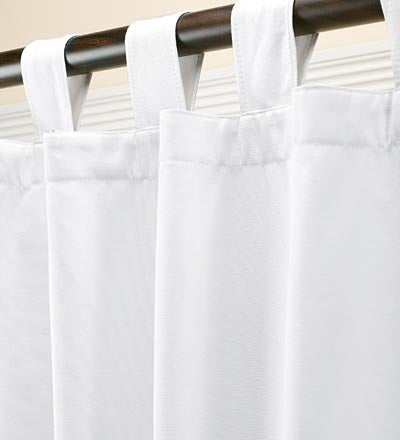 Plow &amp; Hearth Insulated Curtains | Indoor Living Thermalogic Energy Efficient Insulated Solid Tab-Top Curtains