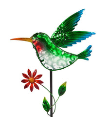 Plow &amp; Hearth Decorative Garden Accents | Yard &amp; Garden 36"H Secret Solar Garden Stake - Gnome