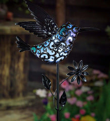 Plow &amp; Hearth Decorative Garden Accents | Yard &amp; Garden 36"H Secret Solar Garden Stake - Gnome