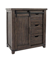 Plow &amp; Hearth Accent Tables | Indoor Living Cape Charles Barn Door Wood Storage Cabinet With Barnwood Finish - Barnwood