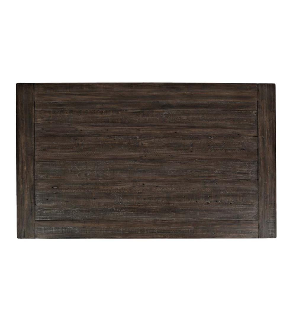 Plow &amp; Hearth Accent Tables | Indoor Living Cape Charles Reclaimed Wood Coffee/Cocktail Table With Sliding Barn Doors - White