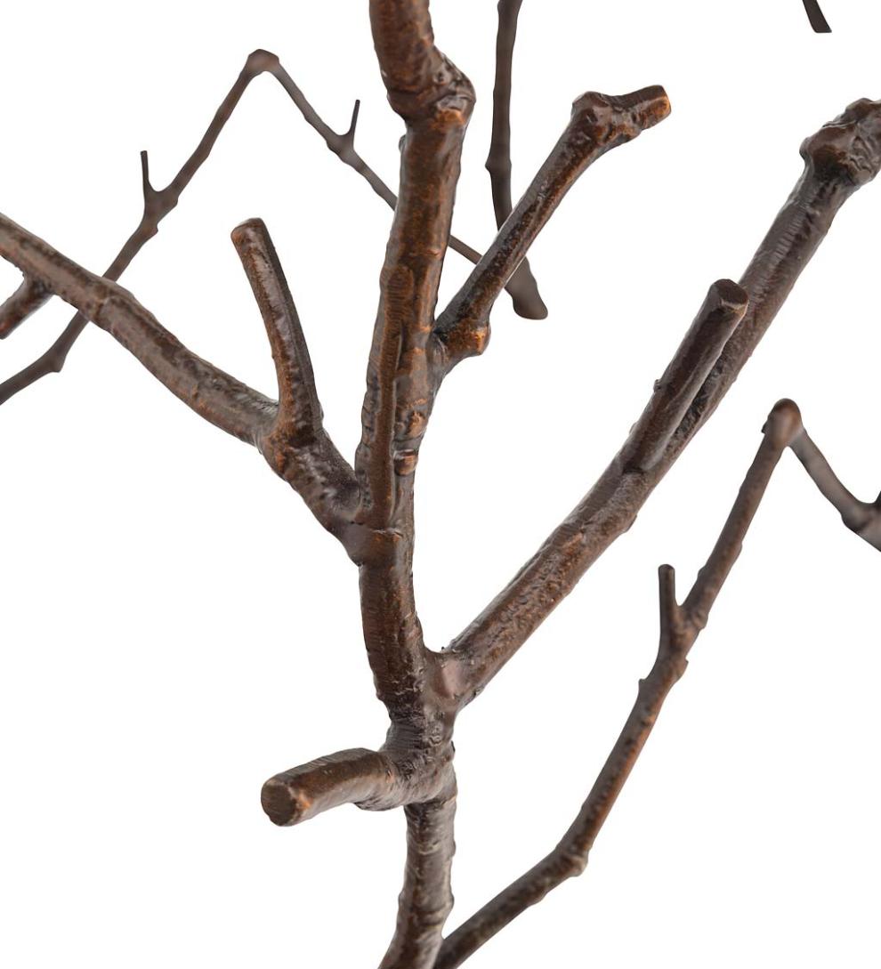 Plow &amp; Hearth Accent Tables | Indoor Living Indoor/Outdoor Branchwater Accent Table With Marble Top