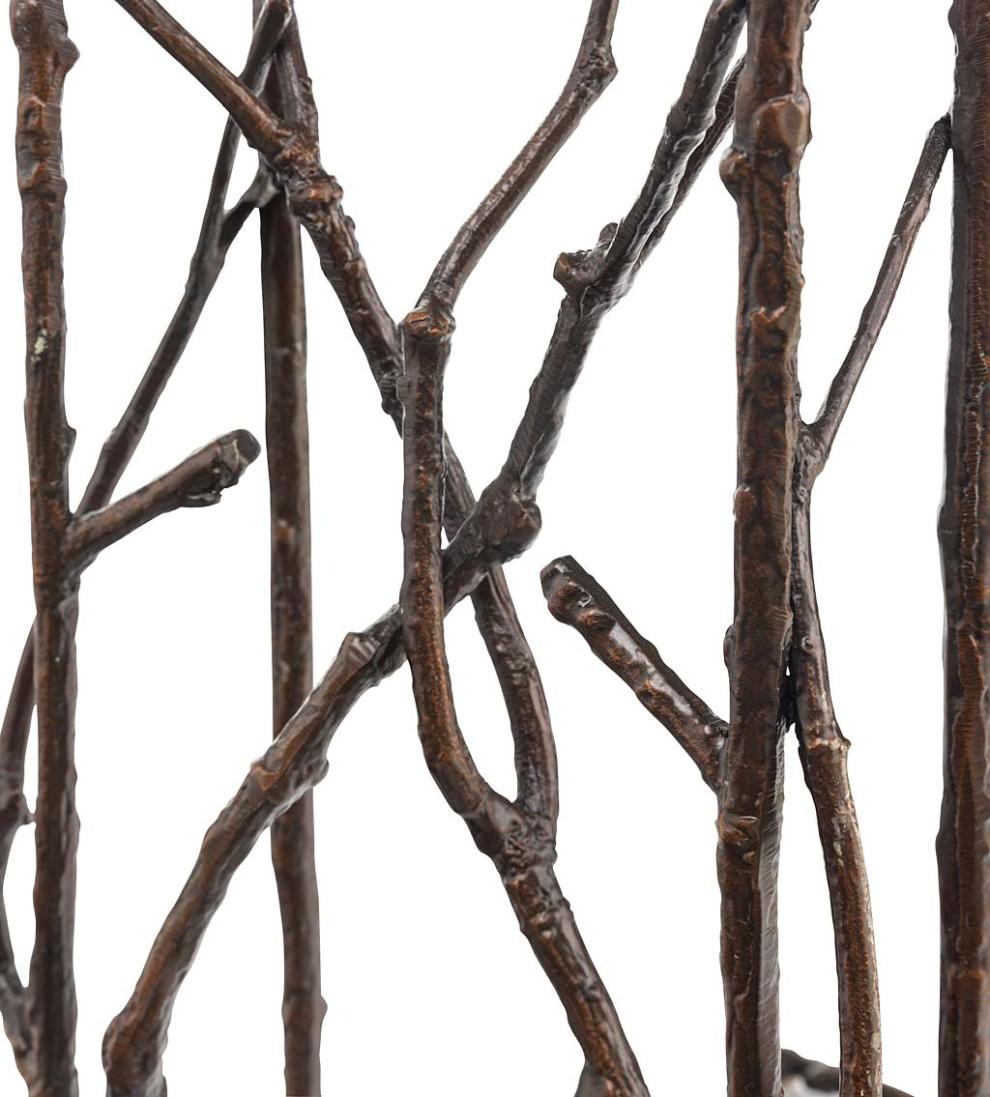 Plow &amp; Hearth Accent Tables | Indoor Living Indoor/Outdoor Branchwater Pull-Up Table With Marble Top