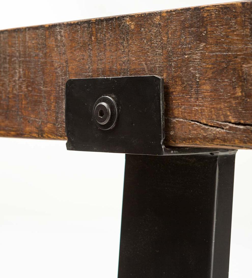 Plow &amp; Hearth Accent Tables | Indoor Living Richland Indoor/Outdoor Reclaimed Wood Console Table