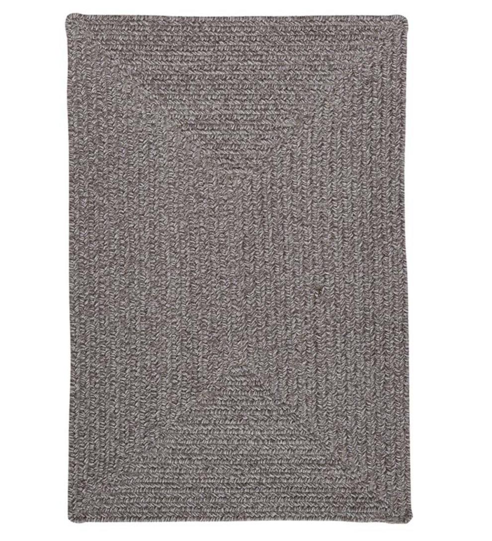 Plow &amp; Hearth Area Rugs | Indoor Living Bear Creek Rectangular Braided Wool Blend Rug