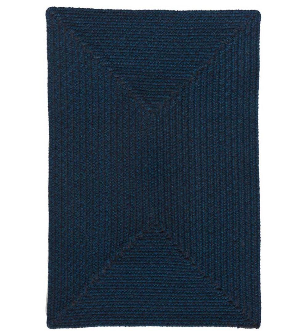 Plow &amp; Hearth Area Rugs | Indoor Living Bear Creek Rectangular Braided Wool Blend Rug