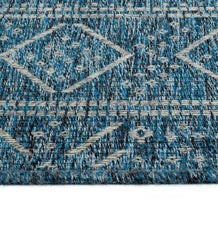 Plow &amp; Hearth Area Rugs | Indoor Living Bluefield Desert Stripe 100% Polypropylene Rug