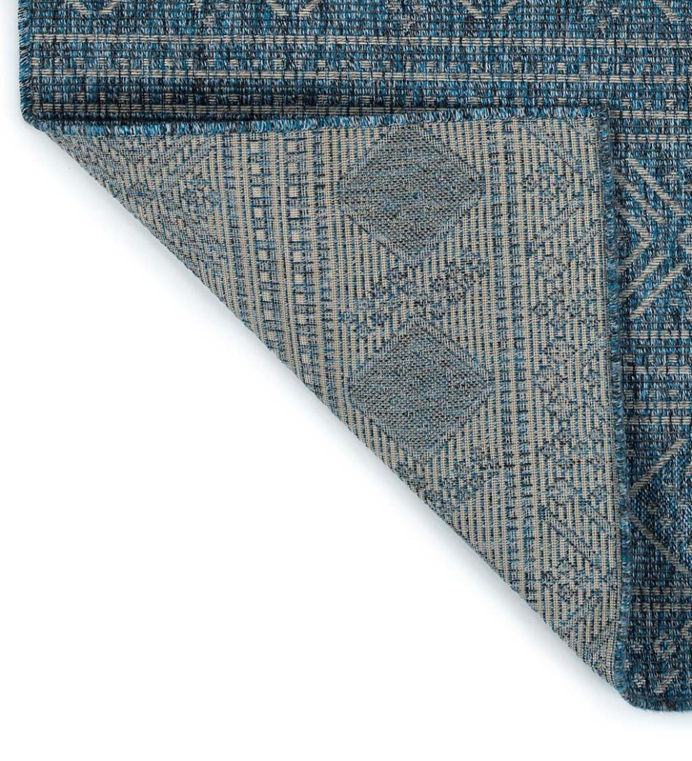 Plow &amp; Hearth Area Rugs | Indoor Living Bluefield Desert Stripe 100% Polypropylene Rug