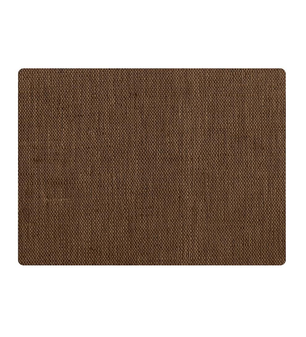 Plow &amp; Hearth Area Rugs | Indoor Living Burbury Weave Desk Chair Mat - Chocolate