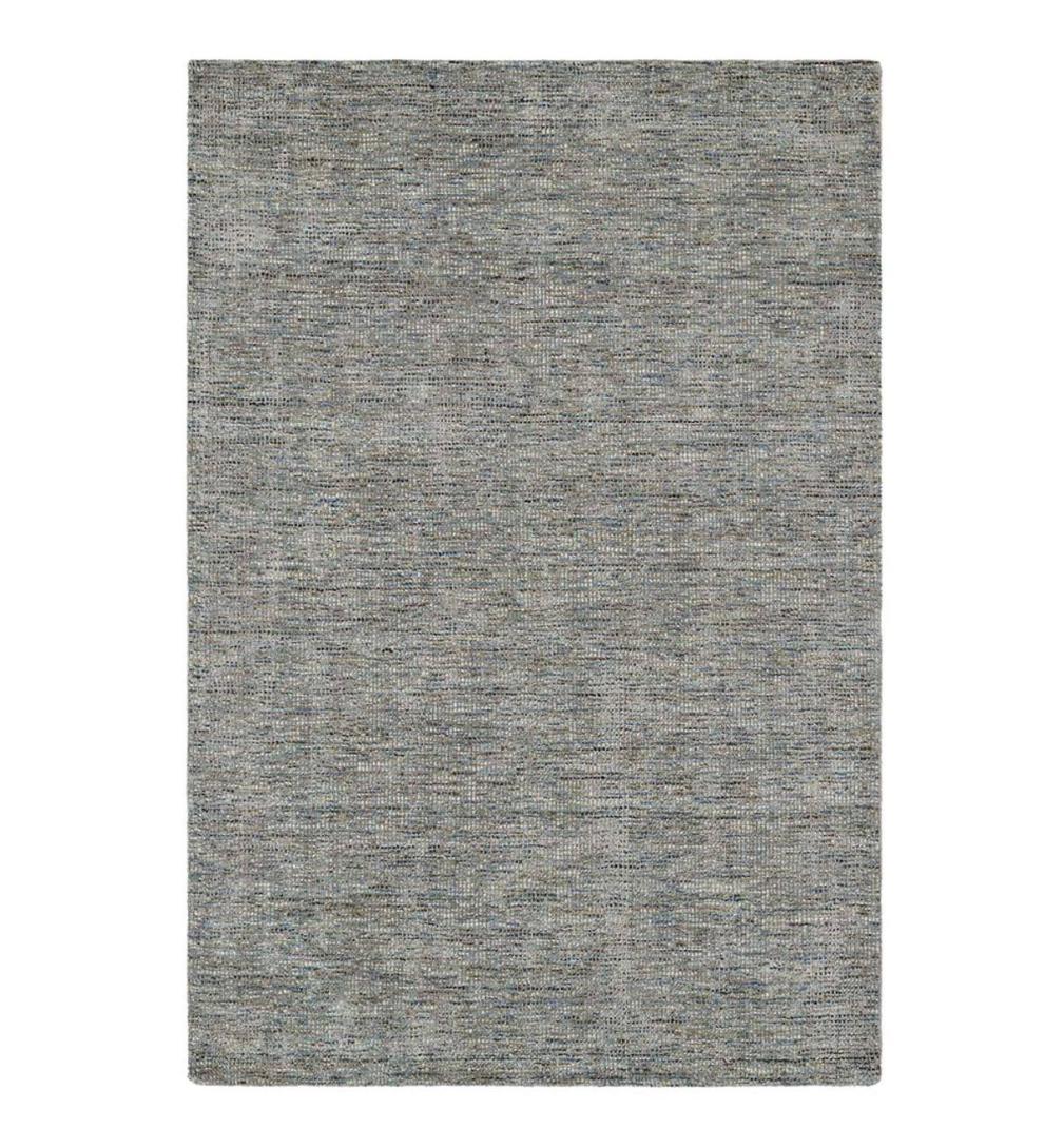 Plow &amp; Hearth Area Rugs | Indoor Living Canyon Rug Collection In Solid Colors