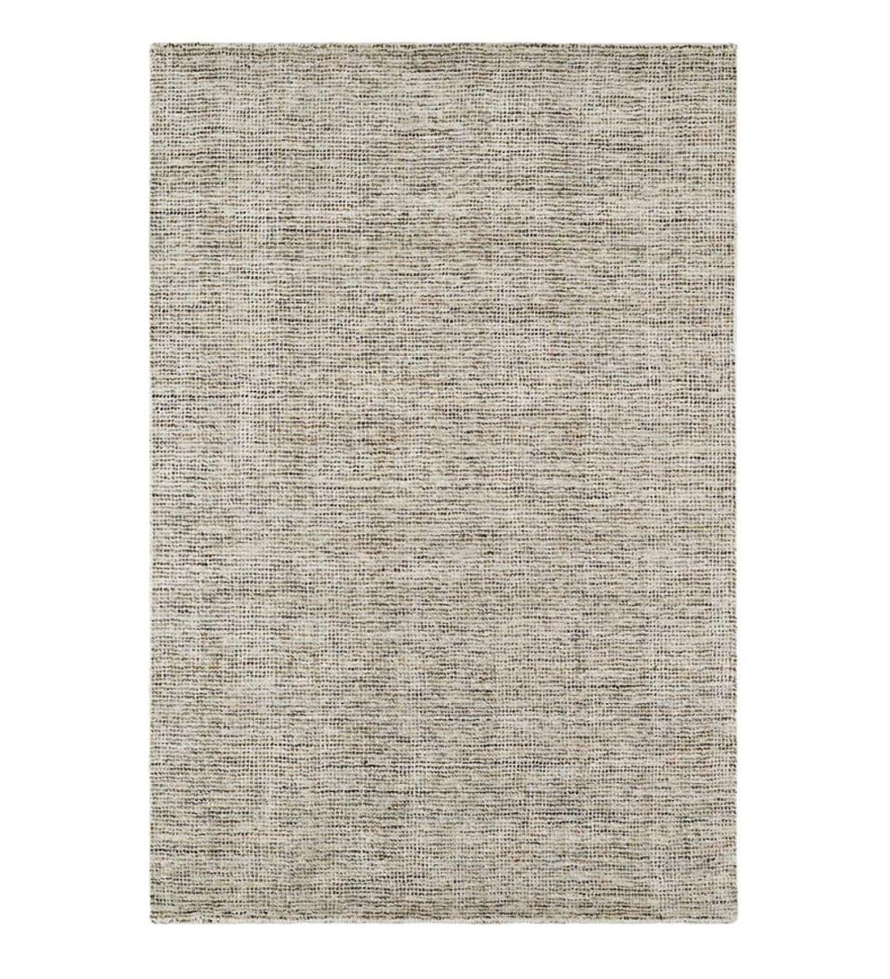 Plow &amp; Hearth Area Rugs | Indoor Living Canyon Rug Collection In Solid Colors
