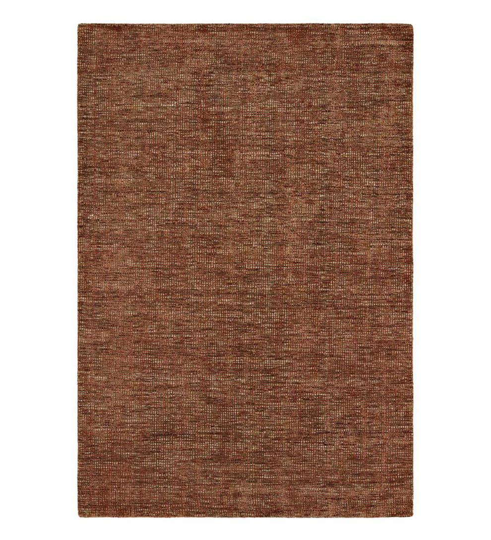 Plow &amp; Hearth Area Rugs | Indoor Living Canyon Rug Collection In Solid Colors